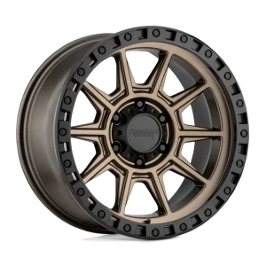 American Racing – AR202 – Bronze – 16″x8″ 0mm – All weather Wheels – AR20268055600